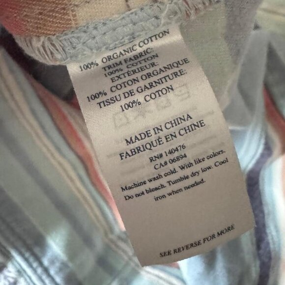 Faherty Men’s Pacific Poncho Beacon Paradise Aztec Tribal Hoodie Pullover Size L - Picture 6 of 6